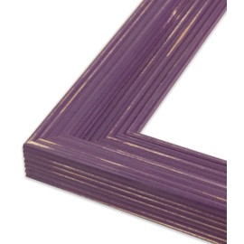 The Rusty Roof-Distressed Cimarron Purple-Solid Wood Picture Frame-16x24