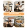 Cat Desk Bed, 360°Rotation & Height Adjustable Cat Bed for