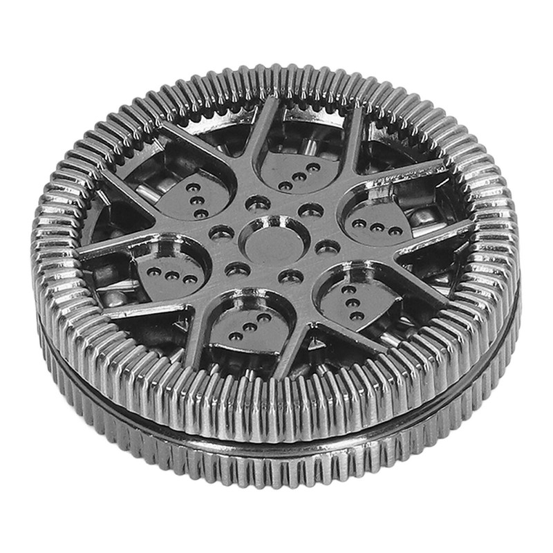 Hollow Hub Pattern ADHD Haptic Coin Portable Magnetic Anxiety Stress