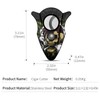 CIGARWONG Cigar Cutter Guillotine Stainless Steel Double Blade Mini Cutter