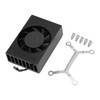 Aluminum Heatsink Built in Regulable Speed With Bracket Shrapnel Height