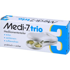 MEDI 7 Trio Tablet Divider White Pack of 1