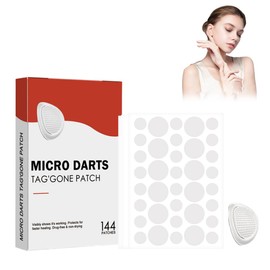 Pro MicroDarts TAG'Gone Hautpflaster, Natürlich Nano-Pickel Pflaster, Micro Pickelpflaster, Anti-Akne-Pflaster zum Abdecken von Pickeln und Hautunreinheiten für Alle Hauttypen (1 Stück)