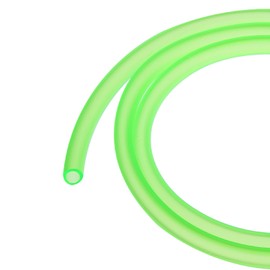 MECCANIXITY PVC Petrol Fuel Line Hose 3/16" x 5/16" 3.3ft Green for Chainsaws Lawn Mower String Trimmer Blowers Small Engines