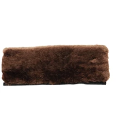 ENGEL GERMANY Sheepskin Nose Band Cover lambskin colour brown (Nase)