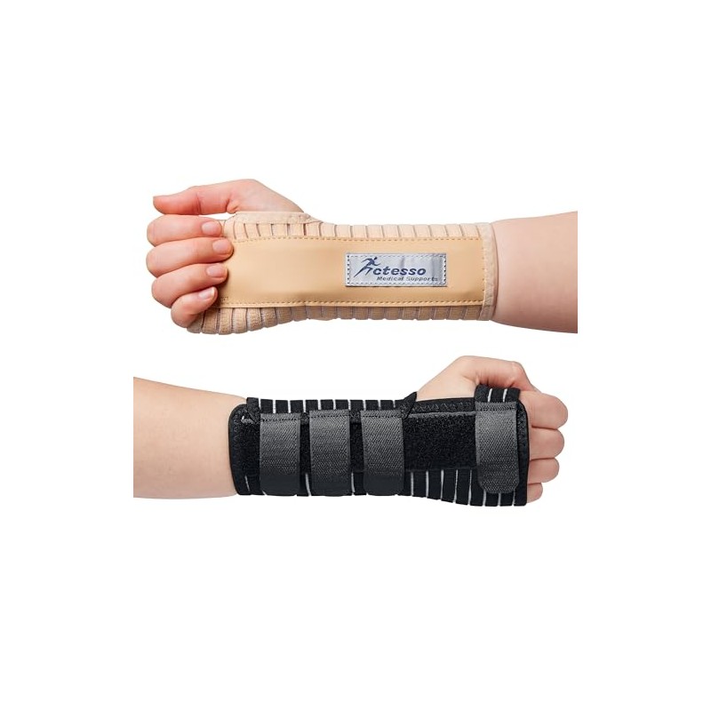 Actesso Breathable Wrist Splint - for Carpal Tunnel, Sprains and