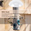 Bird Feeders Protective Cover Prevent Squirrel Clear Bird Feeder Protective
