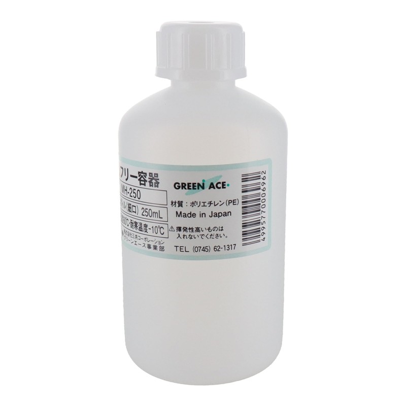 Sankyo Corporation GA Round Bottle (Thin Mouth) 8.5 fl oz