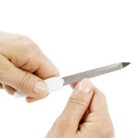 Remos Nail File Sapphire for the Perfect Manicure with Hollow File Sheet - 18 cm