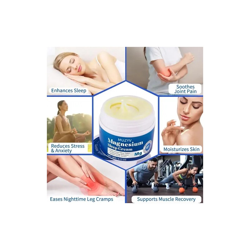 Crema Corporal Magnesio + Relajación Rutina Nocturna | 90g Neutra