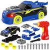 Coogam Take Apart Racing Car with Electric Screwdriver Tool, Fine