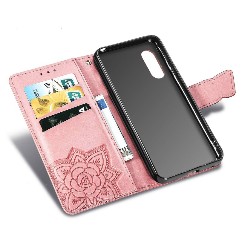 SHARP AQUOS SENSE3 SHV45 /SH-02M Notebook Type Case PU Leather