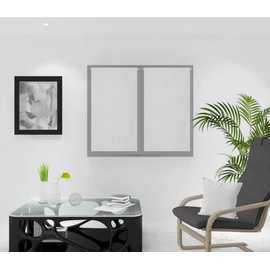 Soleil d'ocre Bise-Bise Window Treatments Curtains Grey 45 x 90 cm