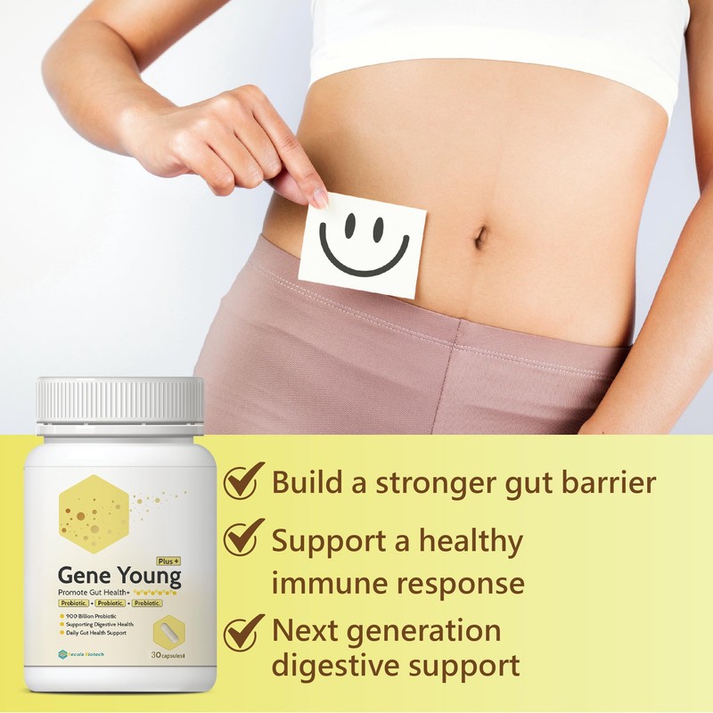 Fecula Biotech Synbiotic for Gut Health | 3-in-1 Prebiotic, Probiotic