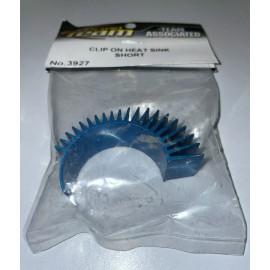 For Team Associated Team Associated 3927 TC3 TC4 Short Clip On Heat sink Blue Anodized Aluminum New