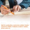 96 Pcs Jumbo Pencils, Black Core, Cedar Wood, Orange, Triangle
