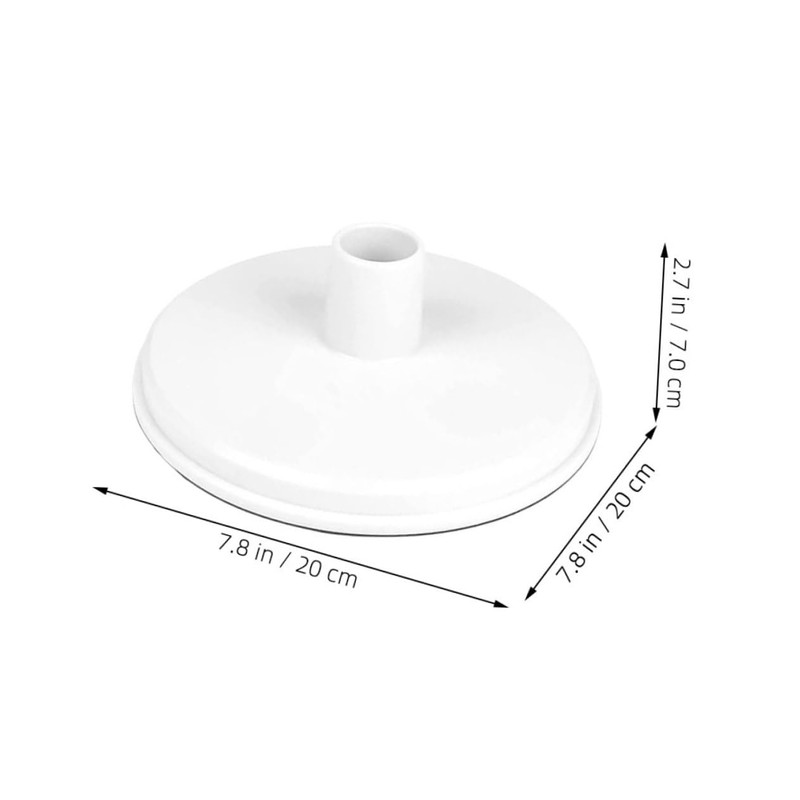 IWOWHERO Swimming Pool Skimmer Vacuum Plate Durable Plastic Replacement for