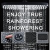 High Pressure Rain Shower Head: Upgrade Shower Heads with Handheld