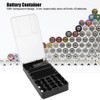 104 Grids Portable Battery Organizer Storage Box Carrying Case Holder