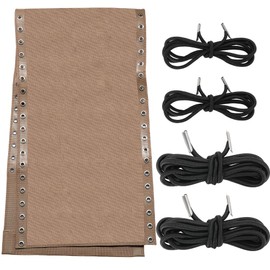 GORGECRAFT Zero Gravity Chair Replacement Fabric Antigravity Folding Lounge Chair Cloth Part Tan Outdoor Chair Repair Fabric Anti Gravity Chair Repair Kit with Rope for Camping Chairs Sun Loungers