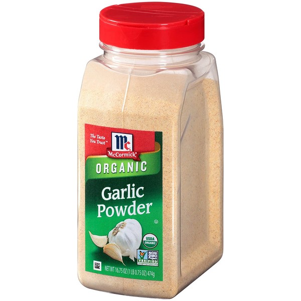 McCormick Garlic Powder (Organic, Non-GMO, Kosher), 16.75 oz