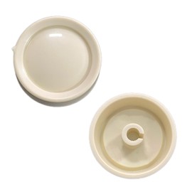 Auaurly 5 PCS RK-IV Rotary Dimmer Knob Replacement for Rotary Dimmer Switch,Fan Control,Ivory