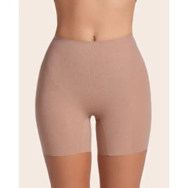 Leonisa Short De Control Moderado Almohadillas Removibles Color Marrón Talla M