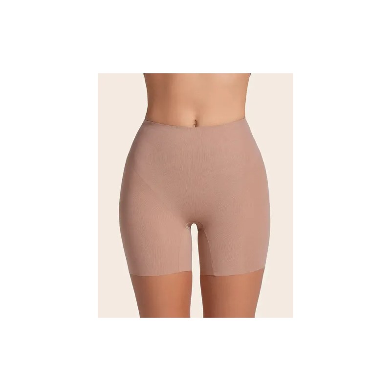 Leonisa Short De Control Moderado Almohadillas Removibles Color Marrón Talla