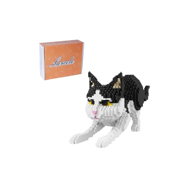 Larcele 1390 Pieces Micro Building Blocks Toy Kit, Mini Animal