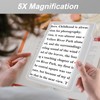 5X Magnifying Glass for Reading, Large Magnifier Provide Full Page