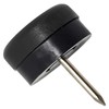 Adsamm® 4 x Plastic Gliders with Buffer and Nail /