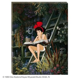 ENSKY ARTBOARD JIGSAW ATB-52 Kiki's Delivery Service Girl Time 9.3 x 12.1 x 0.8 inches (23.7 x 30.7 x 2.1 cm) Ghibli Art Board Jigsaw Puzzle 366 Pieces