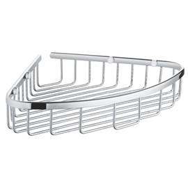 GROHE Start Cosmopolitan 41172000 Soap Basket Metal for Corner Mounting Including Screws and Wall Plugs Chrome