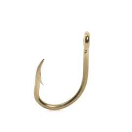 Mustad 3X Strong Point Bent in O'Shaughnessy Live Bait (100 Pack), Nickel, Size 8