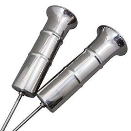 Premium A Tomb For 花立 Luxury Stainless Steel Ground Stick Right Type Size: Extra Large 1 Pair Set of 2 [Fabric Puncture 花立 (N – 58)]