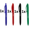 Pack of 4 Milan P1 Touch Assorted Pens