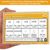 129 Pieces M6 Machine Screws Nuts Washers Set, Sutemribor M6