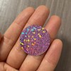 500 Pcs 10 Colors Round Large Sequins, 30mm Iridescent Loose