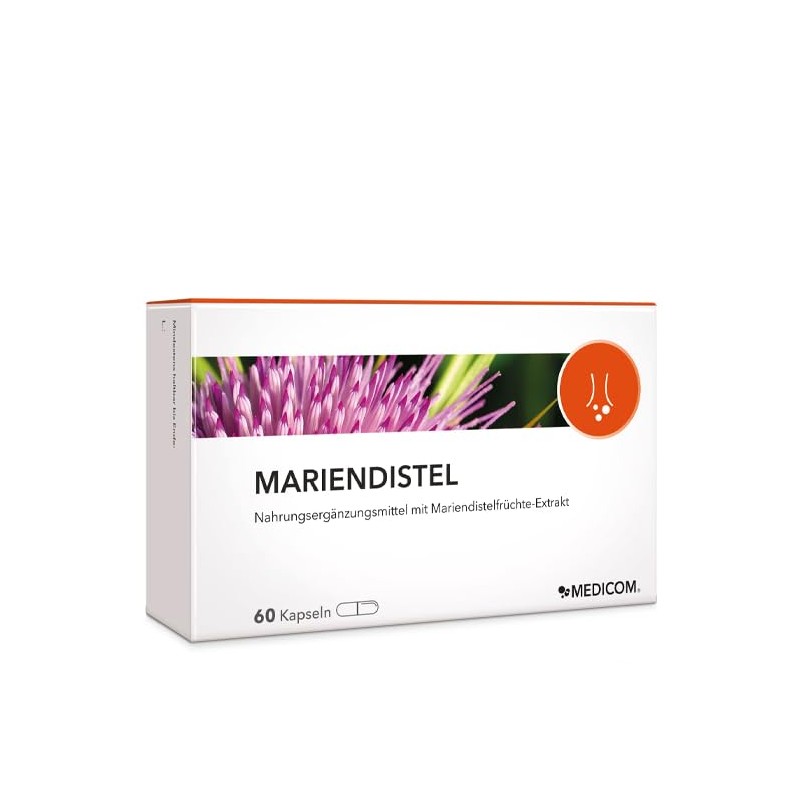 Medicom - Milk Thistle Capsules 170 mg, High-Quality Extract with