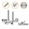 Elantek 480Pcs #2-56#4-40#6-32 UNC Stainless Steel Phillips Pan Head Machine