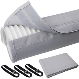 Portable Air Conditioner Hose Cover Wrap, AC Exhaust Duct Tube Insulation Sleeve Fits 5" & 5.9" Diameter Hoses for Heat Reduction & Energy Saving
