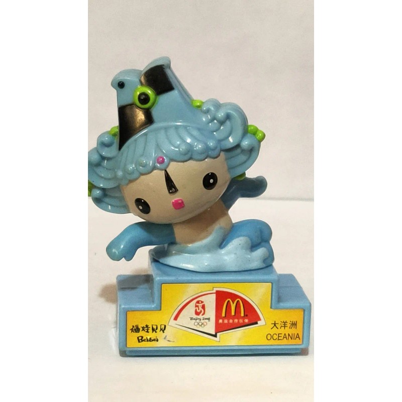 Mc Donalds Figura Olimpiadas Beijing 2008 Beibei Oceania Toy (Usado)