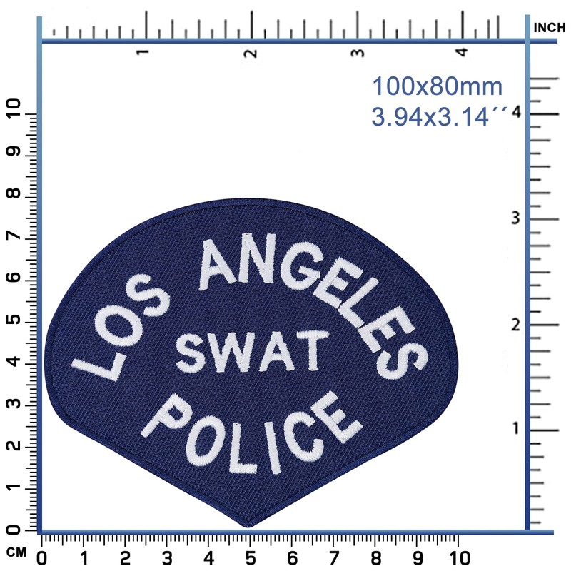 LAPD SWAT Los angels police department Polizei Aufnäher Abzeichen Patch