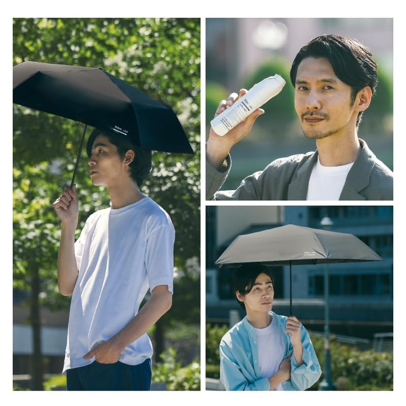 Wpc. IZA ZA018-001-102 Men's Parasol, Ultra Light, Heat Insulation, 100%