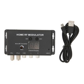 M70RV TV Link Modulator Support PAL/NTSC Professional AV to RF Converter for AV Source Set Top Boxes
