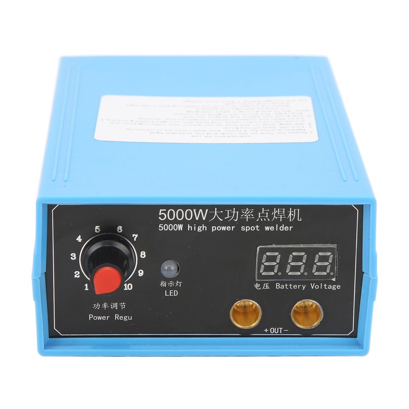 Spot Welder 5000W Handheld Copper Needle Digital Tube Display Battery