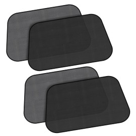 EcoNour Car Side Window Shades for Baby | 4 Pack-Car Window Sun Shade for Kids | Upgraded Car Shades for Side Windows | Automotive Sun Protection Baby from UV and Sun Glare | X-Large (26"x16")