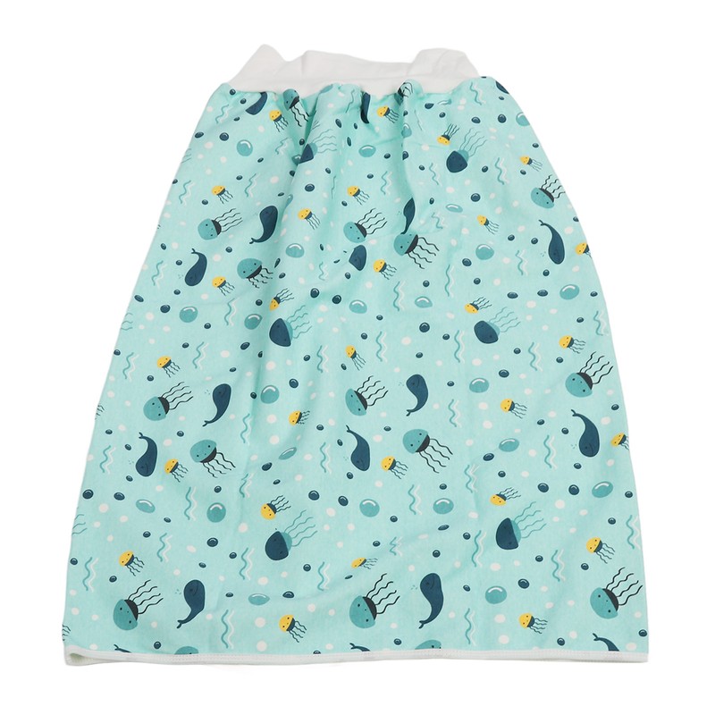 Adult Diaper Skirt Wearable Incontinence Mat Washable Cotton Cloth Reusable