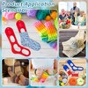 BENECREAT 2Pcs Pack Acrylic Sock Blockers for DIY Crochet Socks,