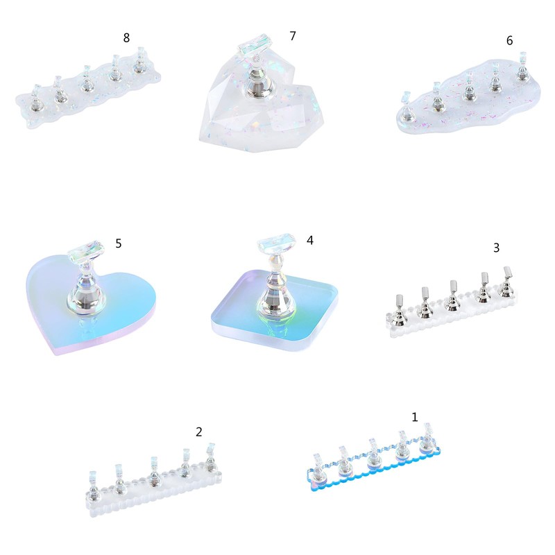 QIANQJL Nail Stand for Press On Nail Holder Acrylic Nails